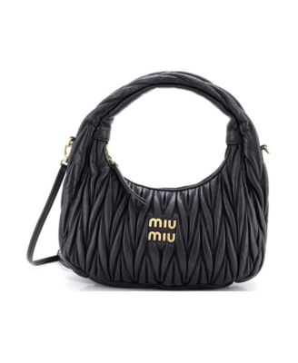 Small Wander Hobo Matelasse Leather
