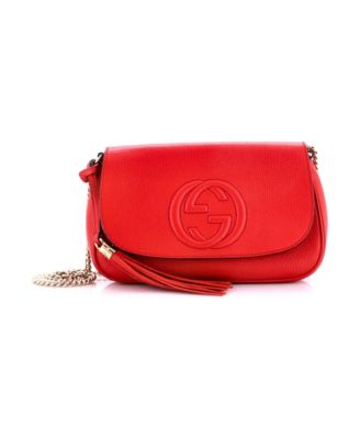 Medium Soho Chain Crossbody Bag Leather