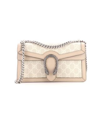 Small Dionysus Bag GG Coated Canvas with Leather