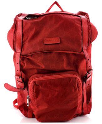 Buckle Backpack Guccissima Nylon
