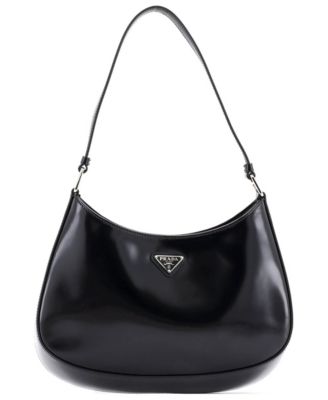 Medium Cleo Shoulder Bag Spazzolato Leather
