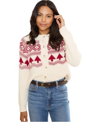 Women's Winter Fairisle Christmas Cardigan