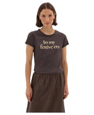 Women's In My Festive Era Slim Fit T-Shirt