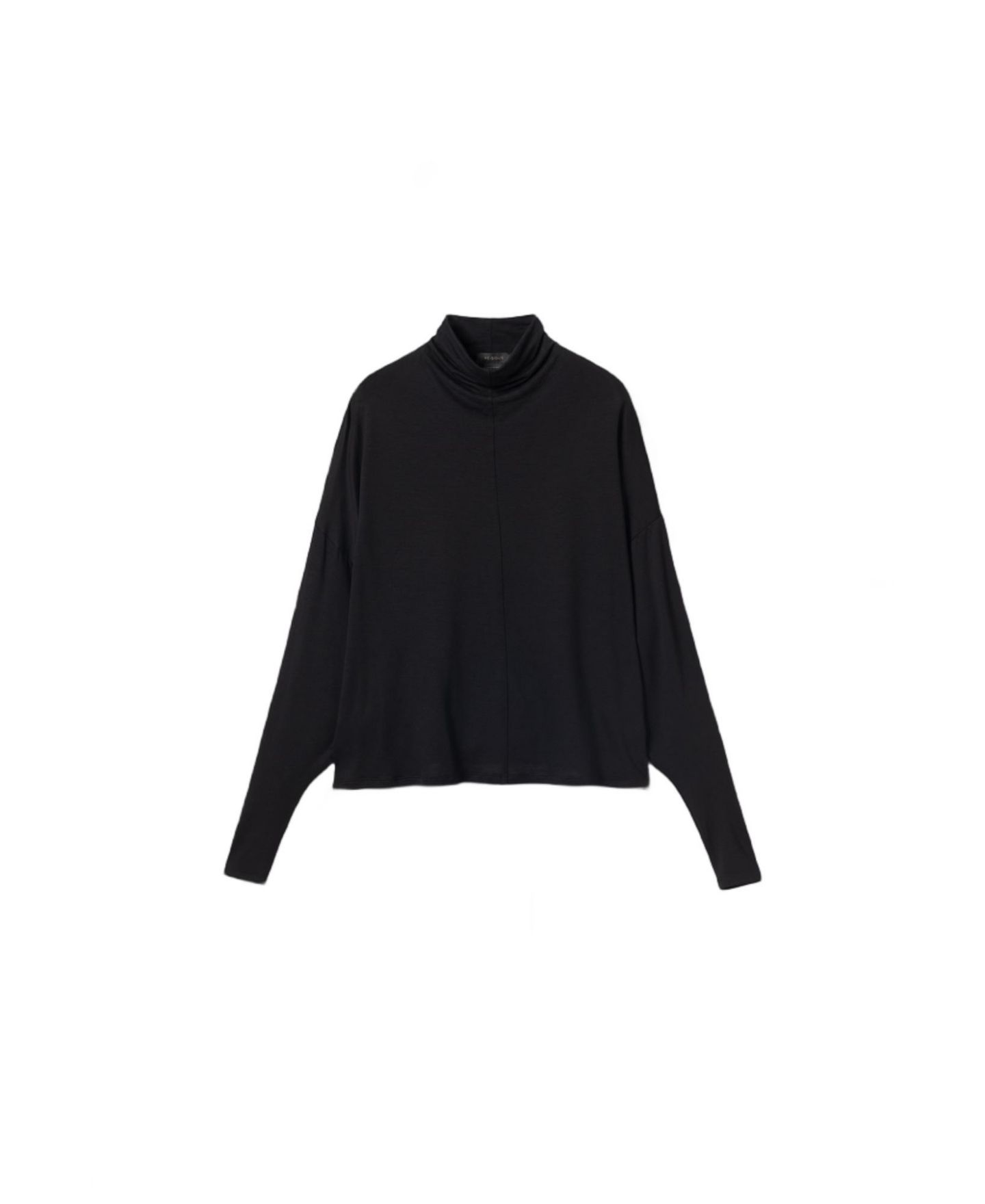 Женский топ Residus Griet Cowl Neck Batwing Sleeve, цвет: Чёрный — фото 3