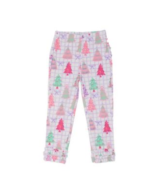 Baby Girls' Ruffle 4-Way Stretch Leggings