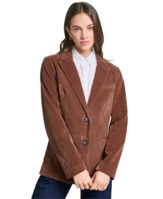Women's Oversized Faux Suede Blazer