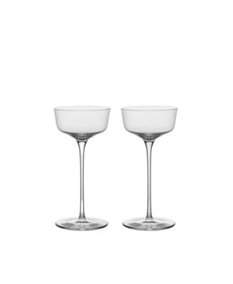 Frantzen Nick & Nora Crystal Glasses, Set of 2