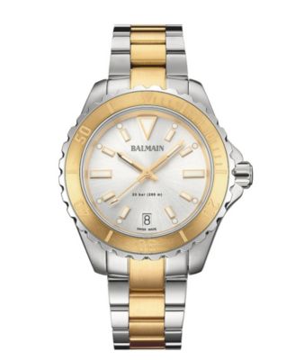 Women's Swiss Quartz Ophrys Two-Tone Stainless Steel Bracelet Watch 34.50mm
