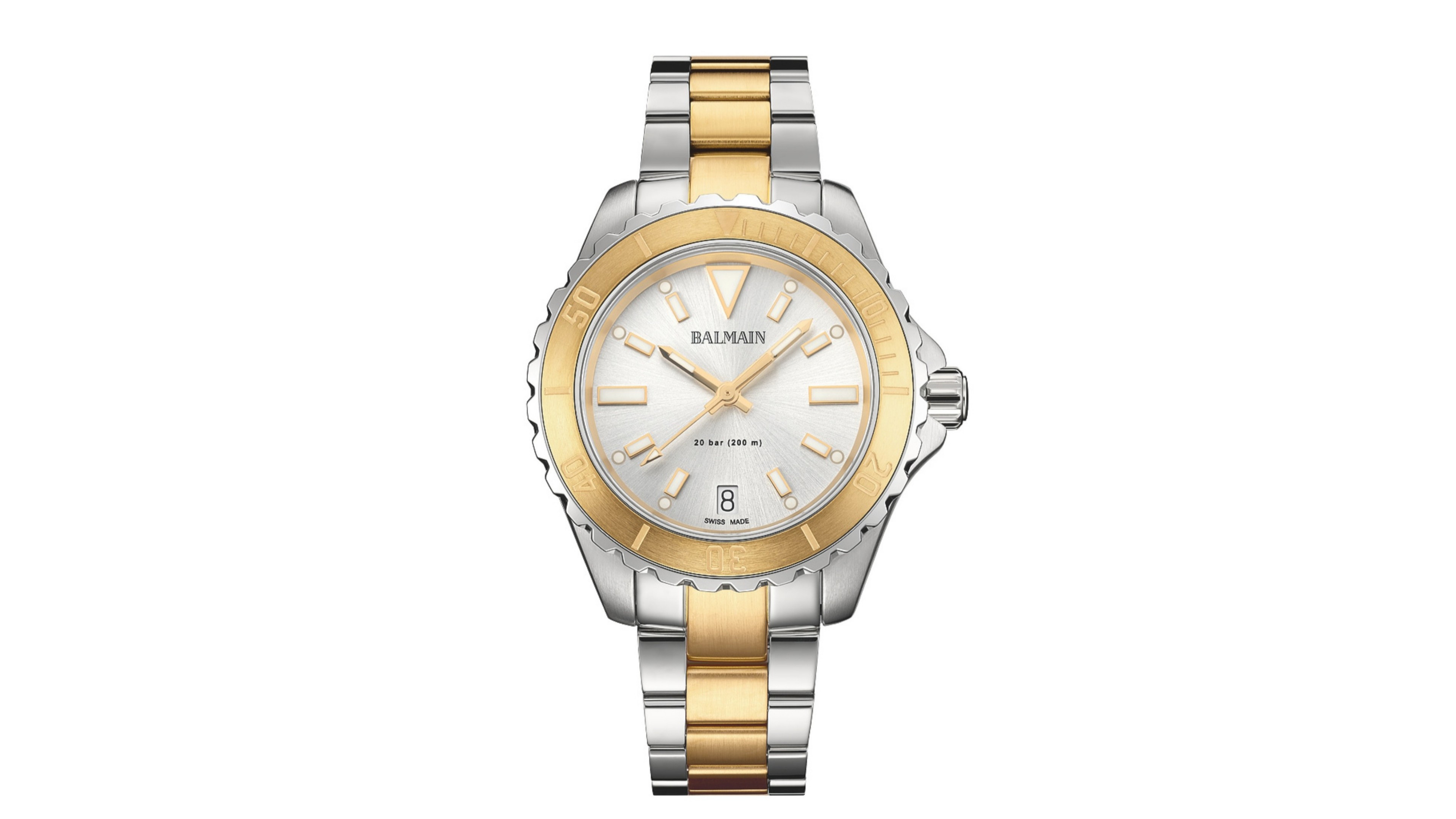 Balmain Women's Swiss Quartz Ophrys Two-Tone Stainless Steel Bracelet Watch 34.50mm