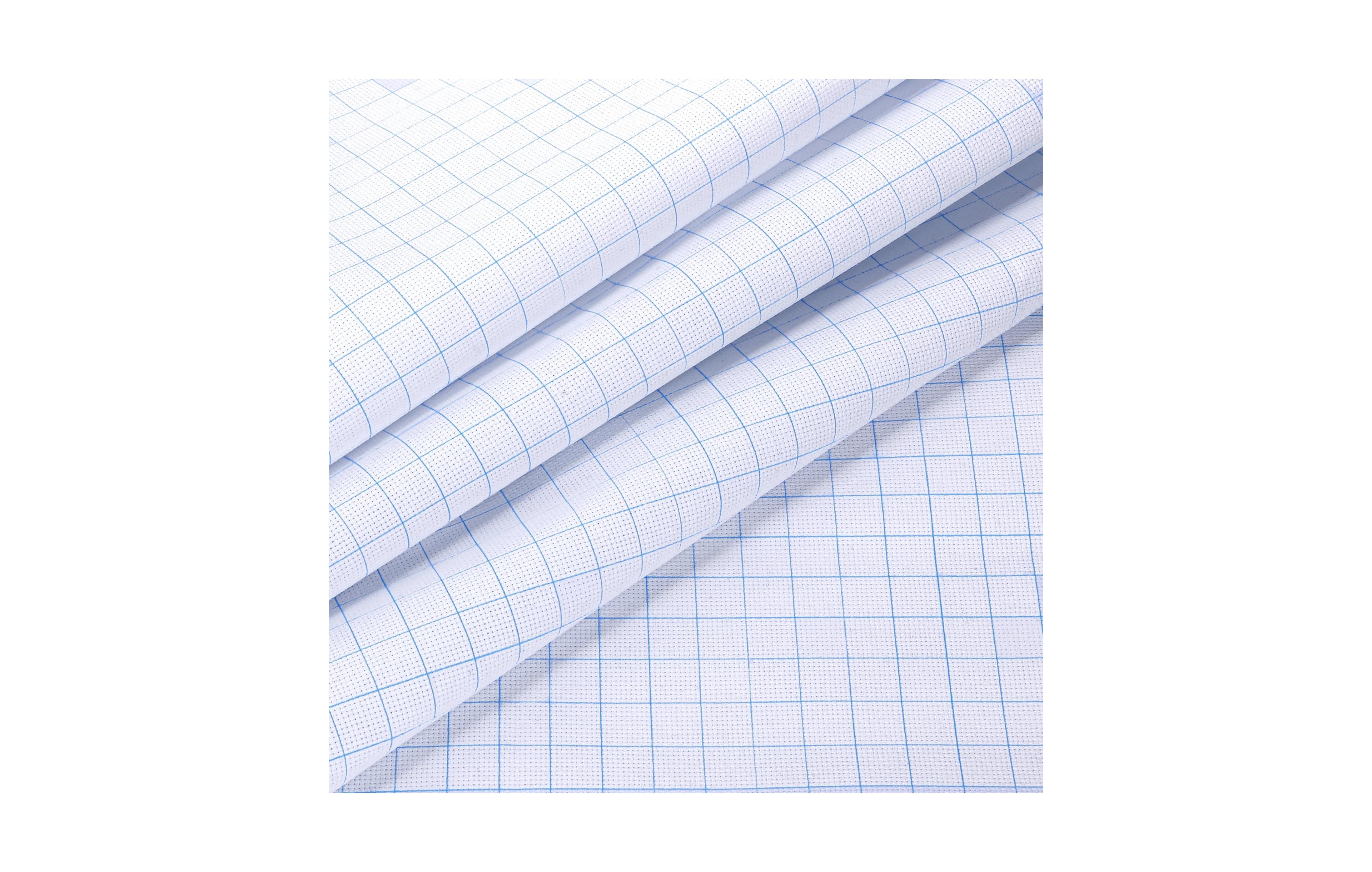Aeelike 14 Count Cotton Aida Fabric With Washable Grid Lines For Diy Embroidery Crafts