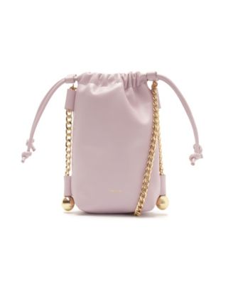 Trinity Small Leather Pouch Crossbody Handbag