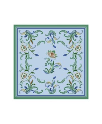 Paisley Double-Sided Silk Scarf