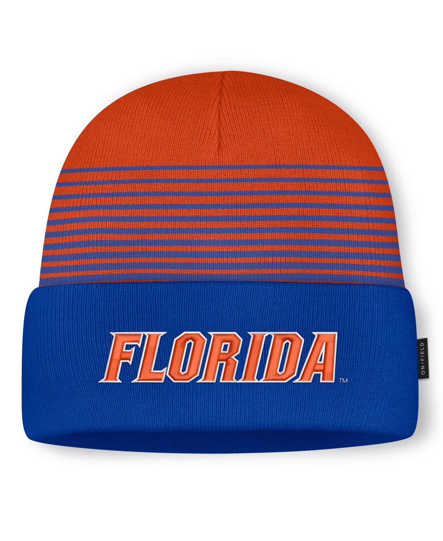 Шапка Jordan Royal/Orange Florida Gators On-Field Utility Knit Hat — фото 1