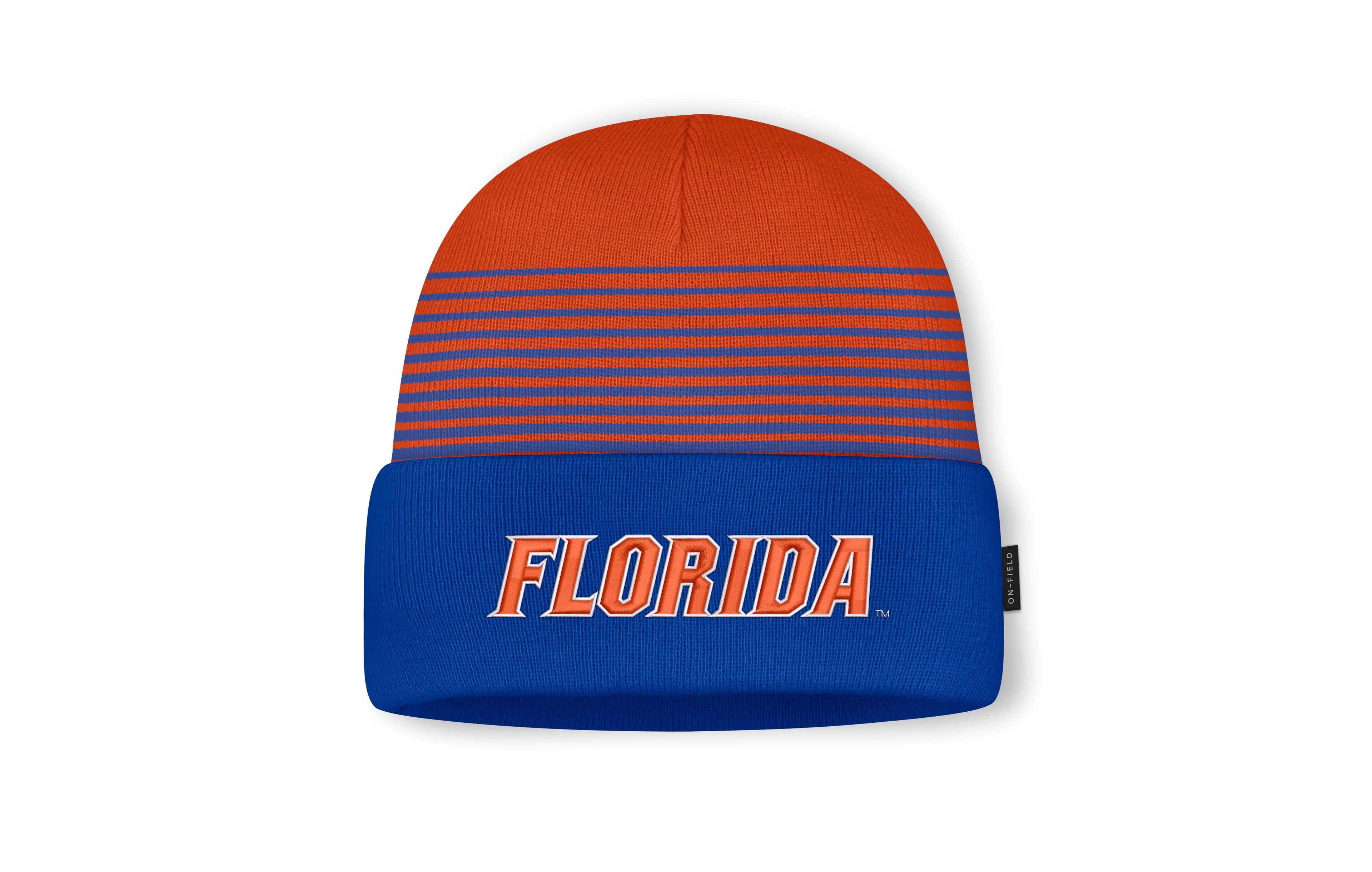 Jordan Men's and Women's Royal/Orange Florida Gators On-Field Utility Knit Hat