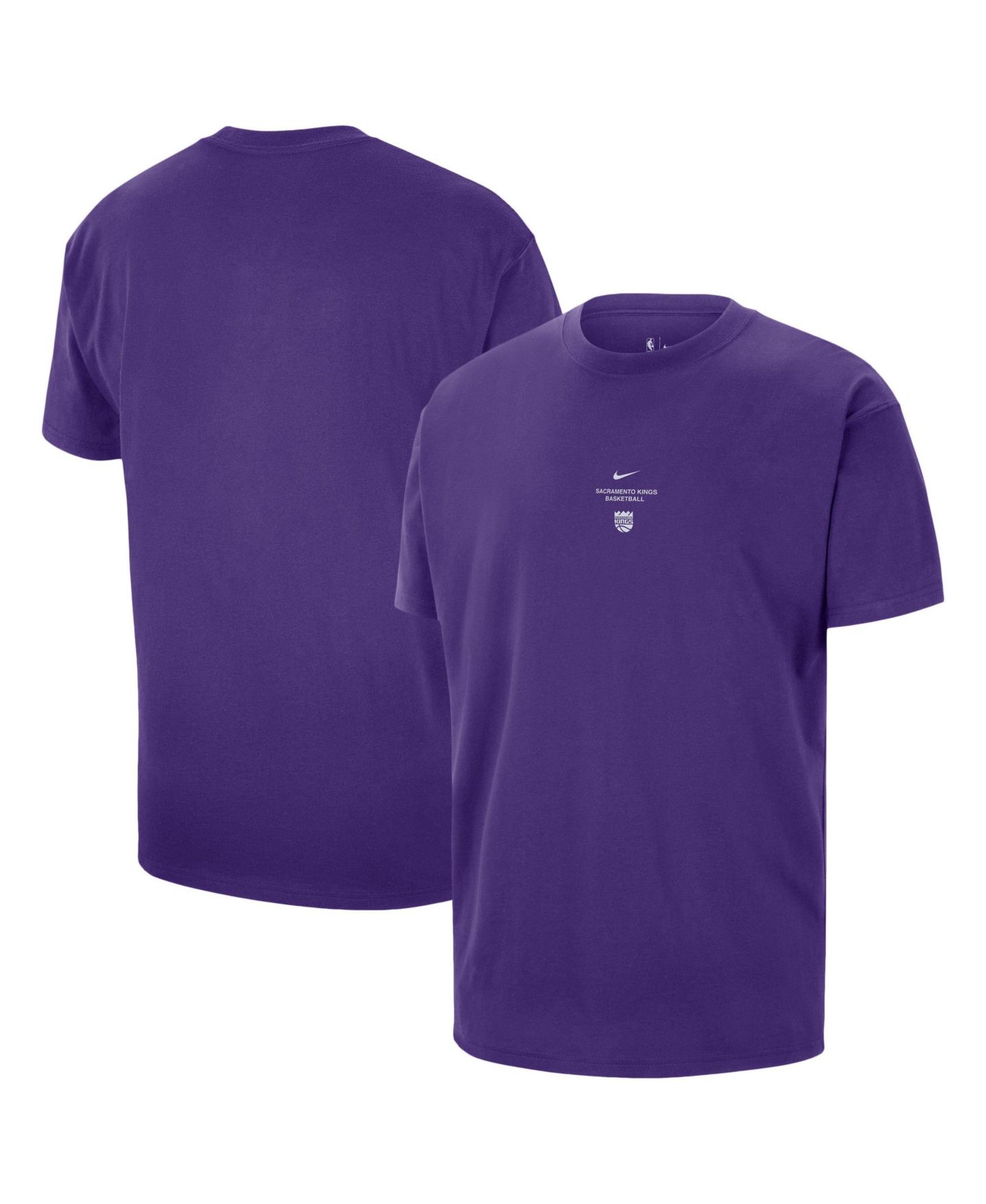 Мужская футболка Nike Purple Sacramento Kings 2026 Standard Issue Practice — фото 1