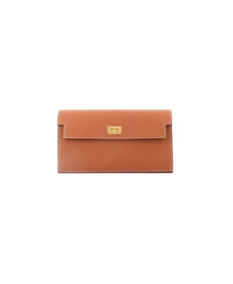 Pre-Owned HERMES Long Kelly Pocket Wallet Madame