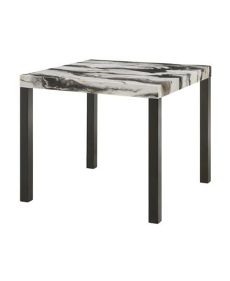 Cavira Modern Faux Marble Counter Height Dining Table