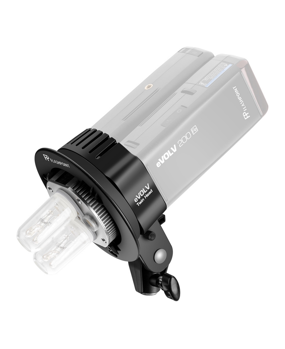 Flashpoint eVOLV Twin Dual Power Bowens S-Type Flash Bracket for eVOLV AD200/AD200Pro