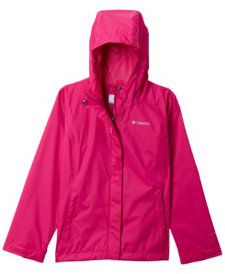 Girls' 5-16 Arcadia II Waterproof Hooded Jacket