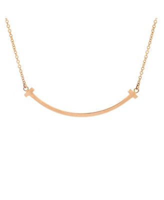 T Smile Pendant Necklace