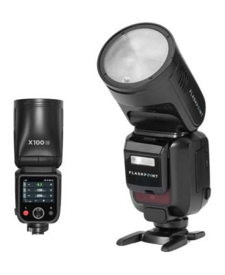 X100 TTL R2 On-Camera Li-Ion Round Head Flash for Nikon, Godox V100 N