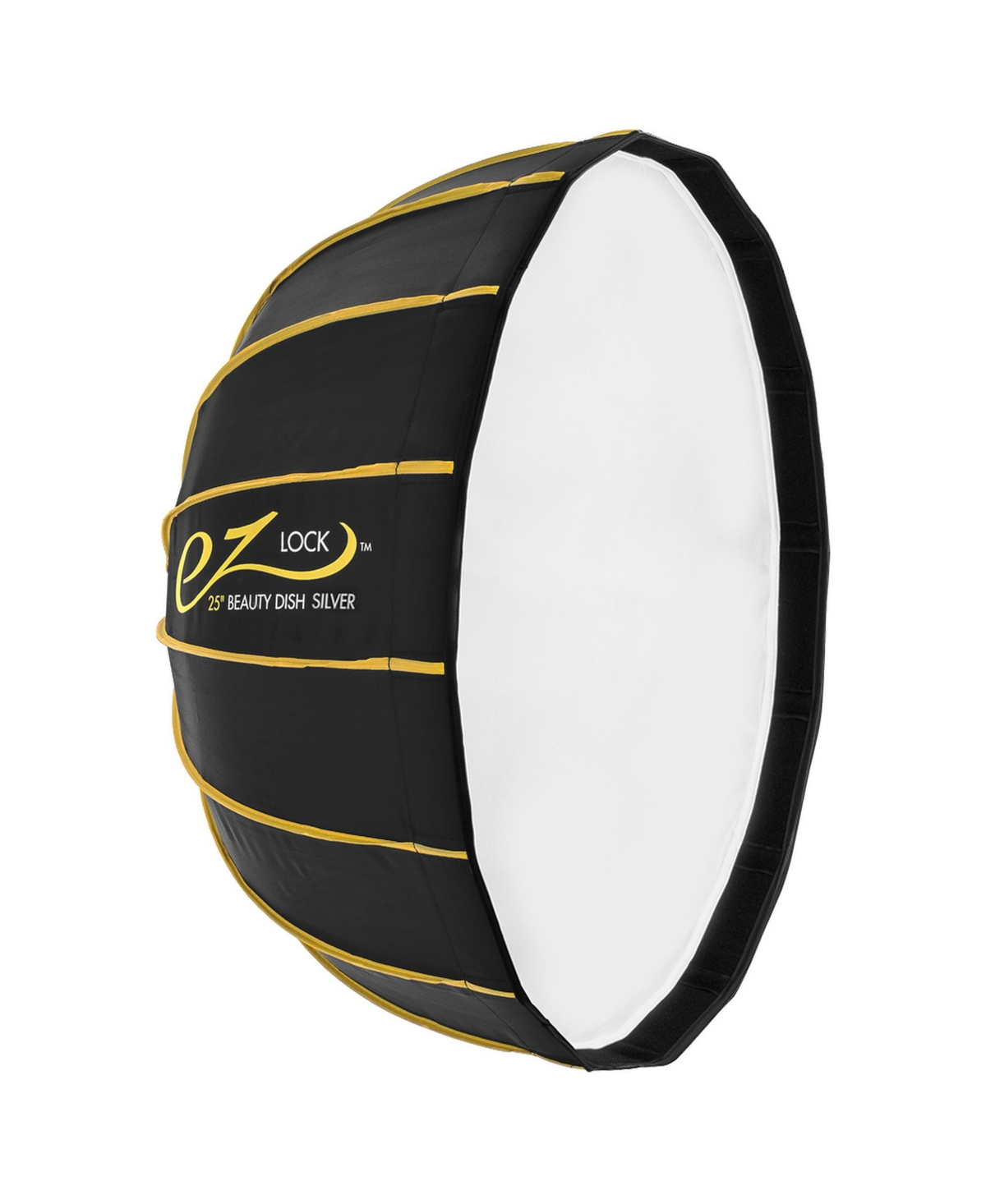 Glow Ez Lock 25" Silver Collapsible Beauty Dish for Flash Heads