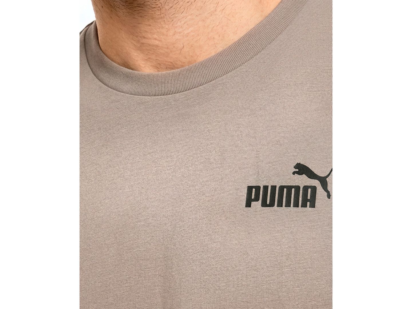 Мужская футболка PUMA Vital Long-Sleeve Regular-Fit, цвет: Серый — фото 3