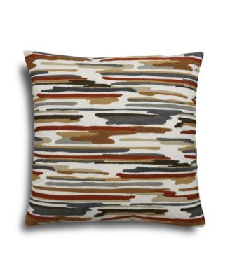 Parker Tufted Embroidery Decorative Pillow, 22" x 22"
