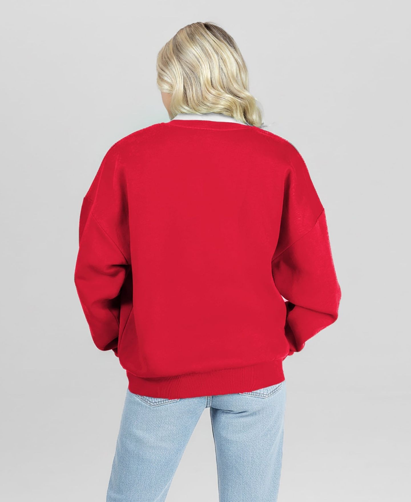 Женская толстовка Gameday Couture Red Georgia Bulldogs Classic Archives Oversized Premium Fleece — фото 2
