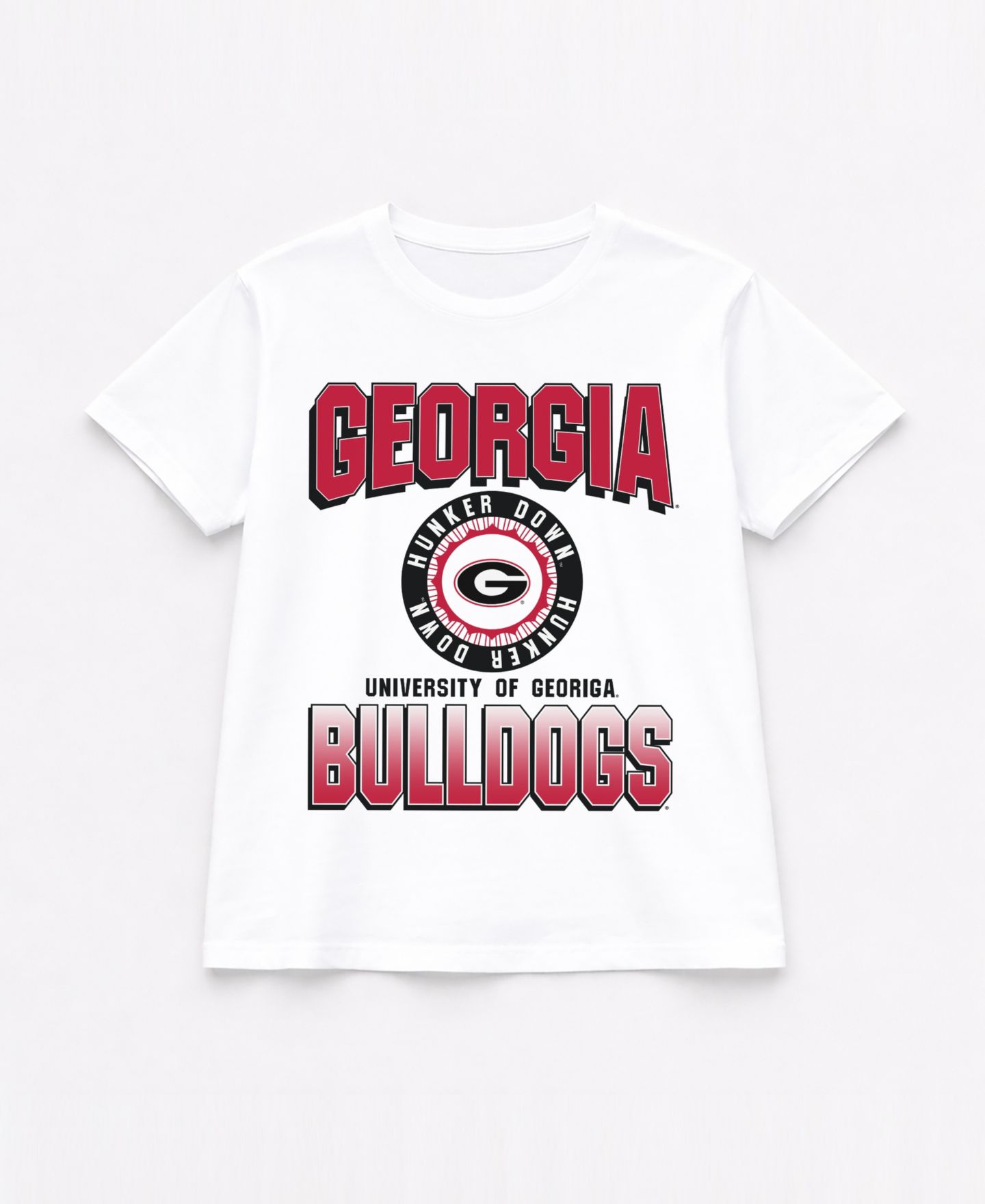 Женская футболка Gameday Couture White Georgia Bulldogs All-Time Classic Oversized Flowy — фото 5