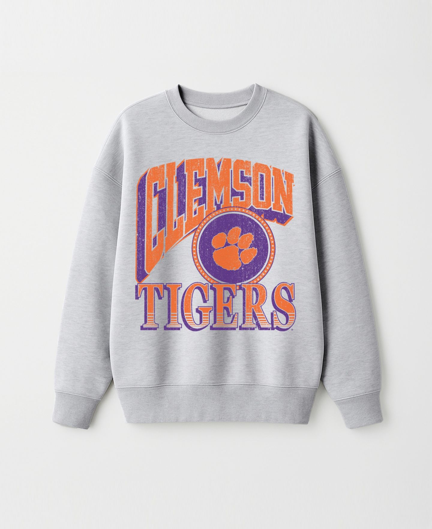 Женская толстовка Gameday Couture Ash Clemson Tigers Game On — фото 5