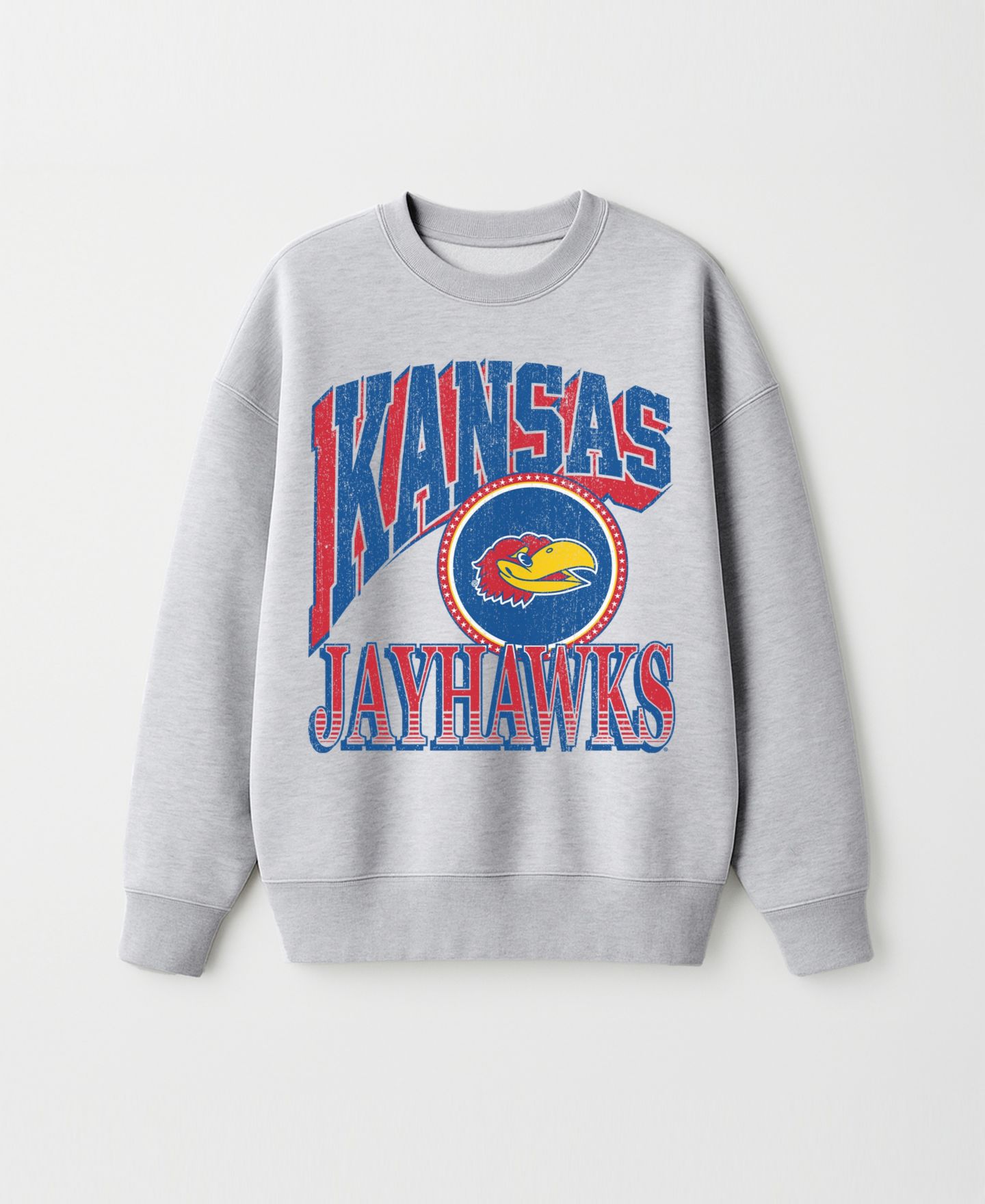 Женская толстовка Gameday Couture Ash Kansas Jayhawks Game On — фото 5