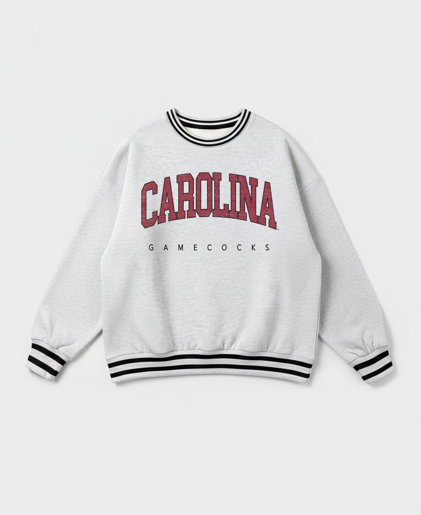 Женская толстовка Gameday Couture Ash South Carolina Gamecocks Easy Energy — фото 5