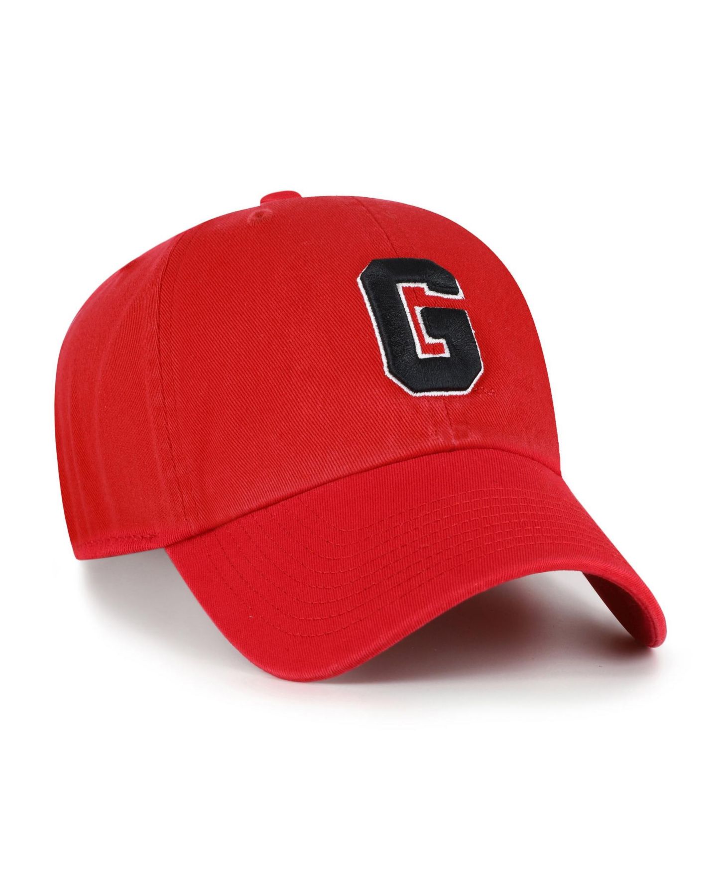 Мужская кепка '47 Brand Red Georgia Bulldogs Vault Clean Up Adjustable Hat — фото 2