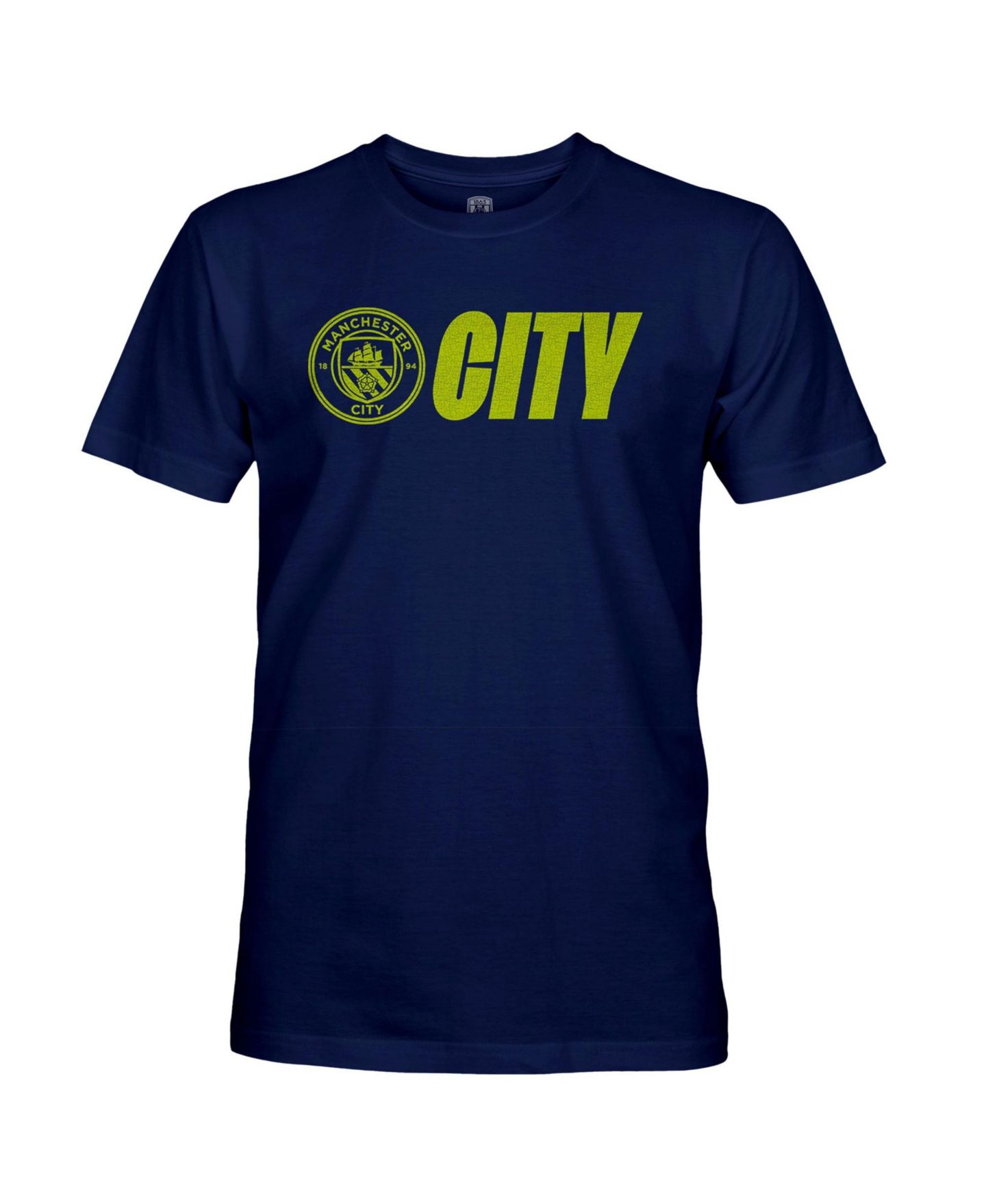Мужская футболка 1863FC Navy Manchester City Lockup Slub — фото 2