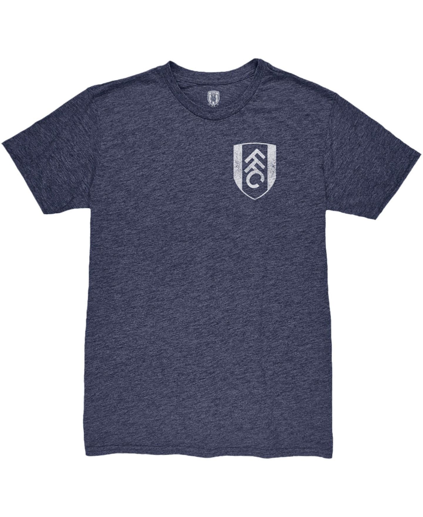 Мужская футболка 1863FC Heather Navy Fulham Front Back Date Twisted Tri-Blend — фото 2