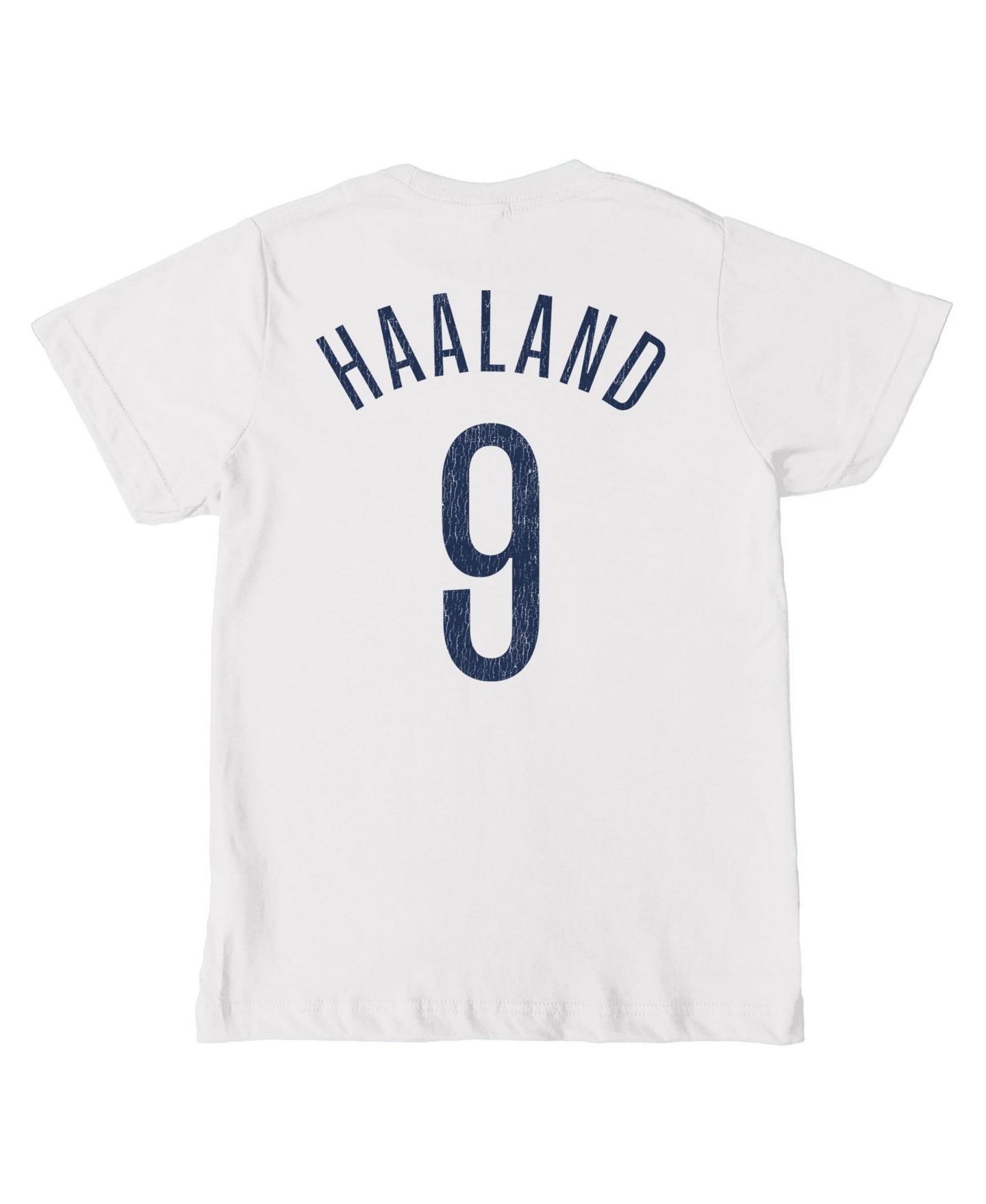Детская футболка 1863FC Erling Haaland White Manchester City Player — фото 3