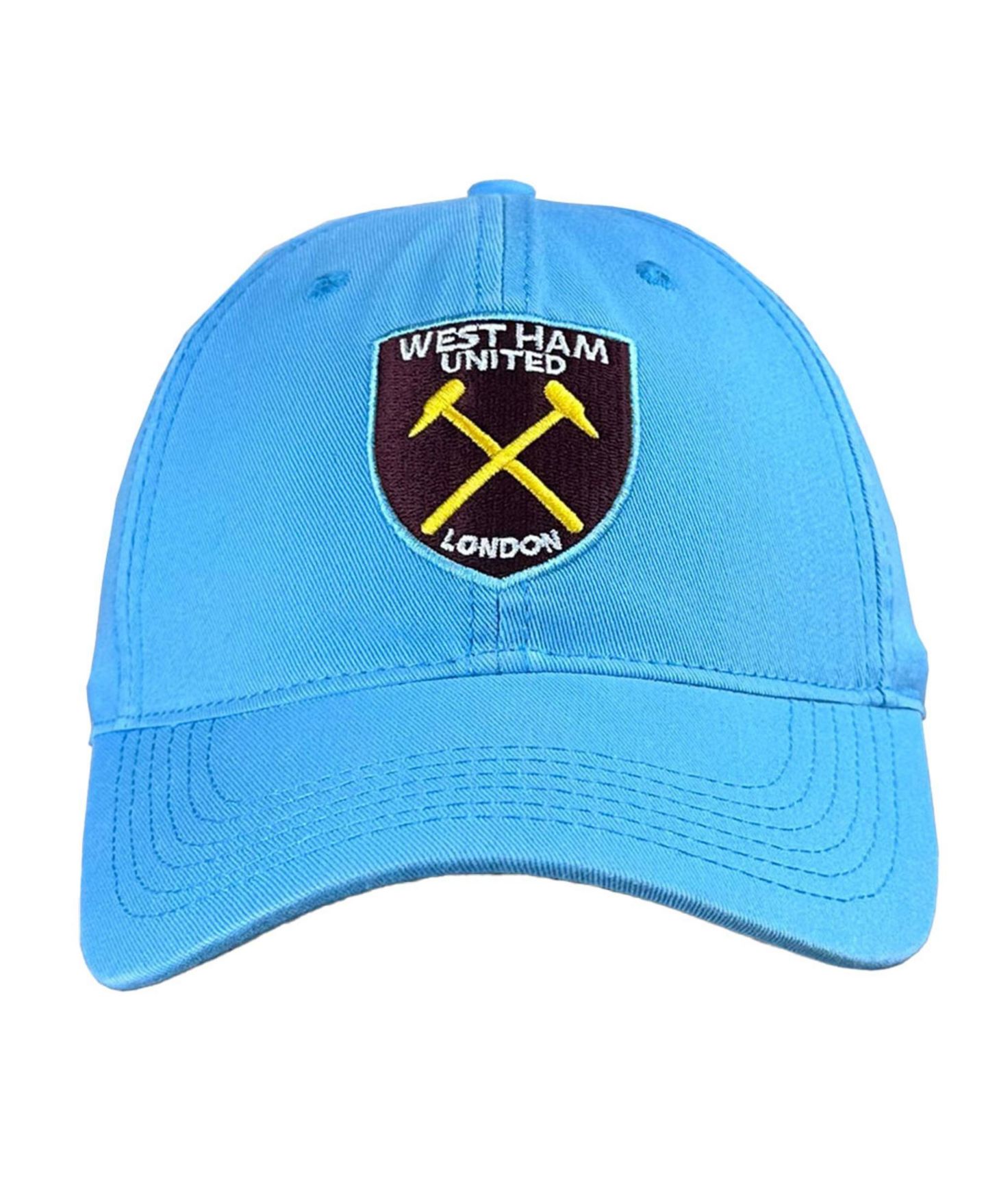 Мужская кепка 1863FC Light Blue West Ham United Classic Adjustable Hat — фото 2
