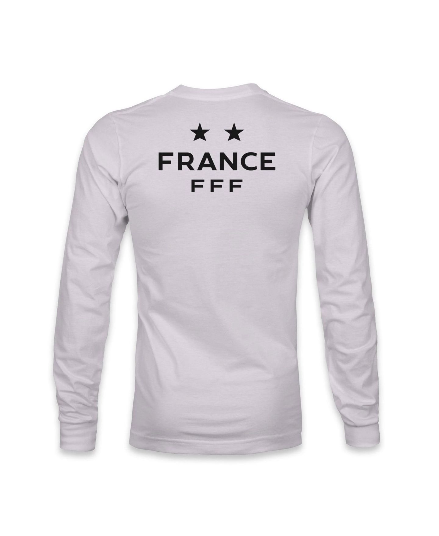 Мужская футболка 1863FC Gray France National Team Platinum Touch Long-Sleeve — фото 3
