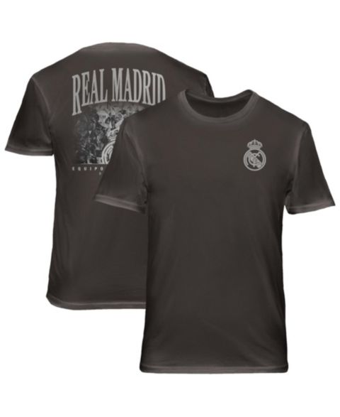 Мужская футболка 1863FC Gray Real Madrid Wordmark Cotton
