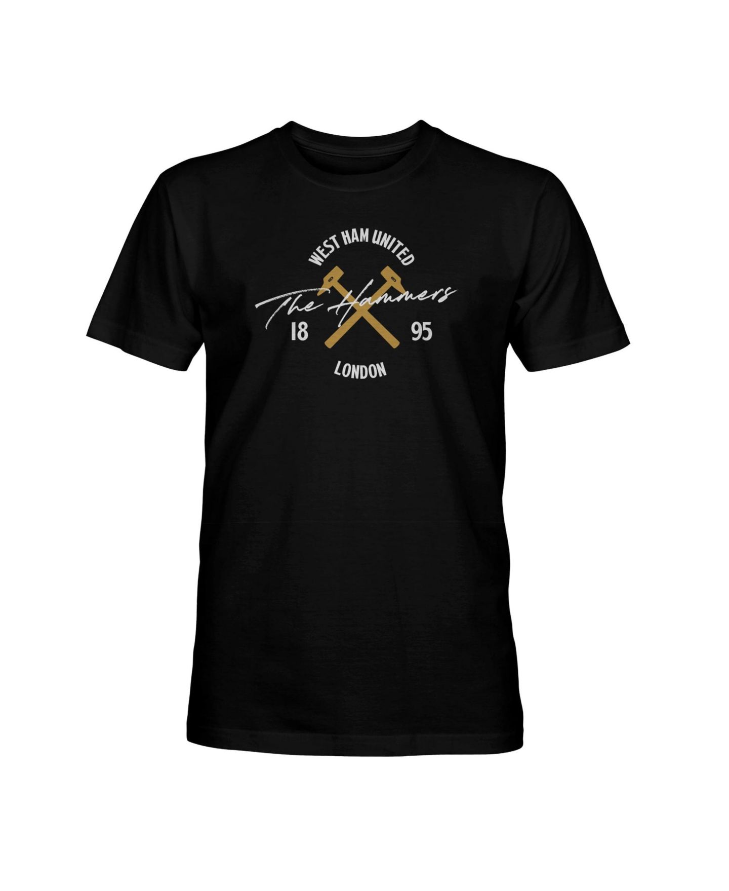 Мужская футболка 1863FC Black West Ham United Script — фото 2