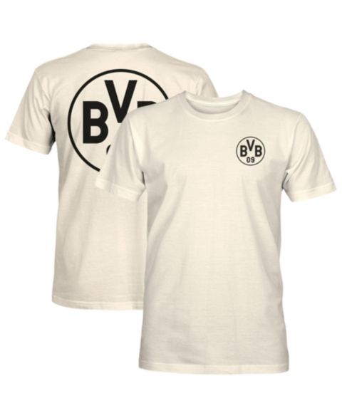 Мужская футболка 1863FC Cream Borussia Dortmund Big Logo Heavyweight