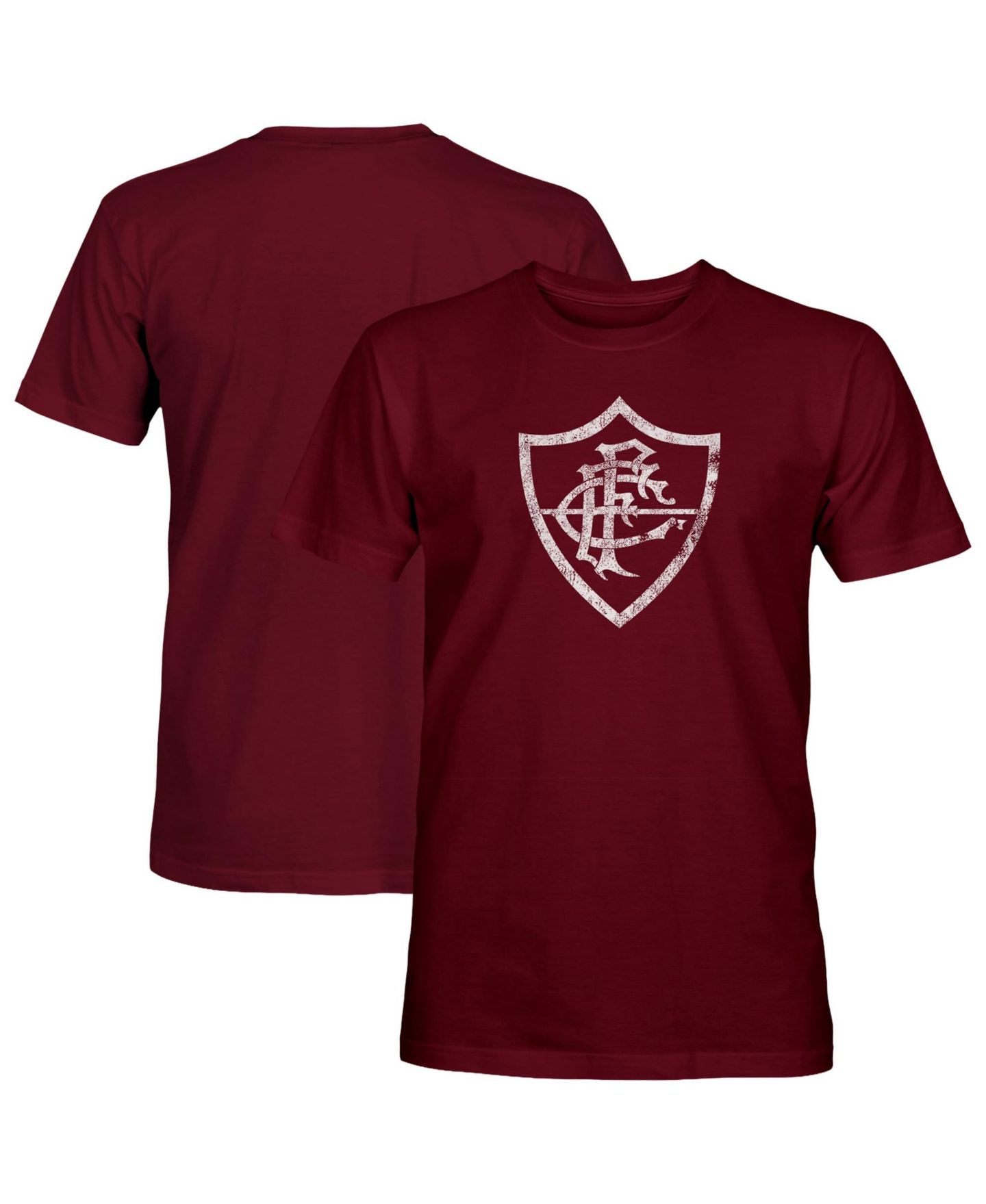 Мужская футболка 1863FC Maroon Fluminense FC Mono Badge — фото 1