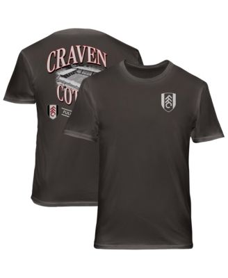 Men's Gray Fulham Wordmark Cotton T-Shirt