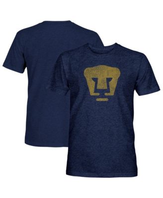 Men's Navy Pumas Mono Badge Vintage Tri-Blend T-Shirt