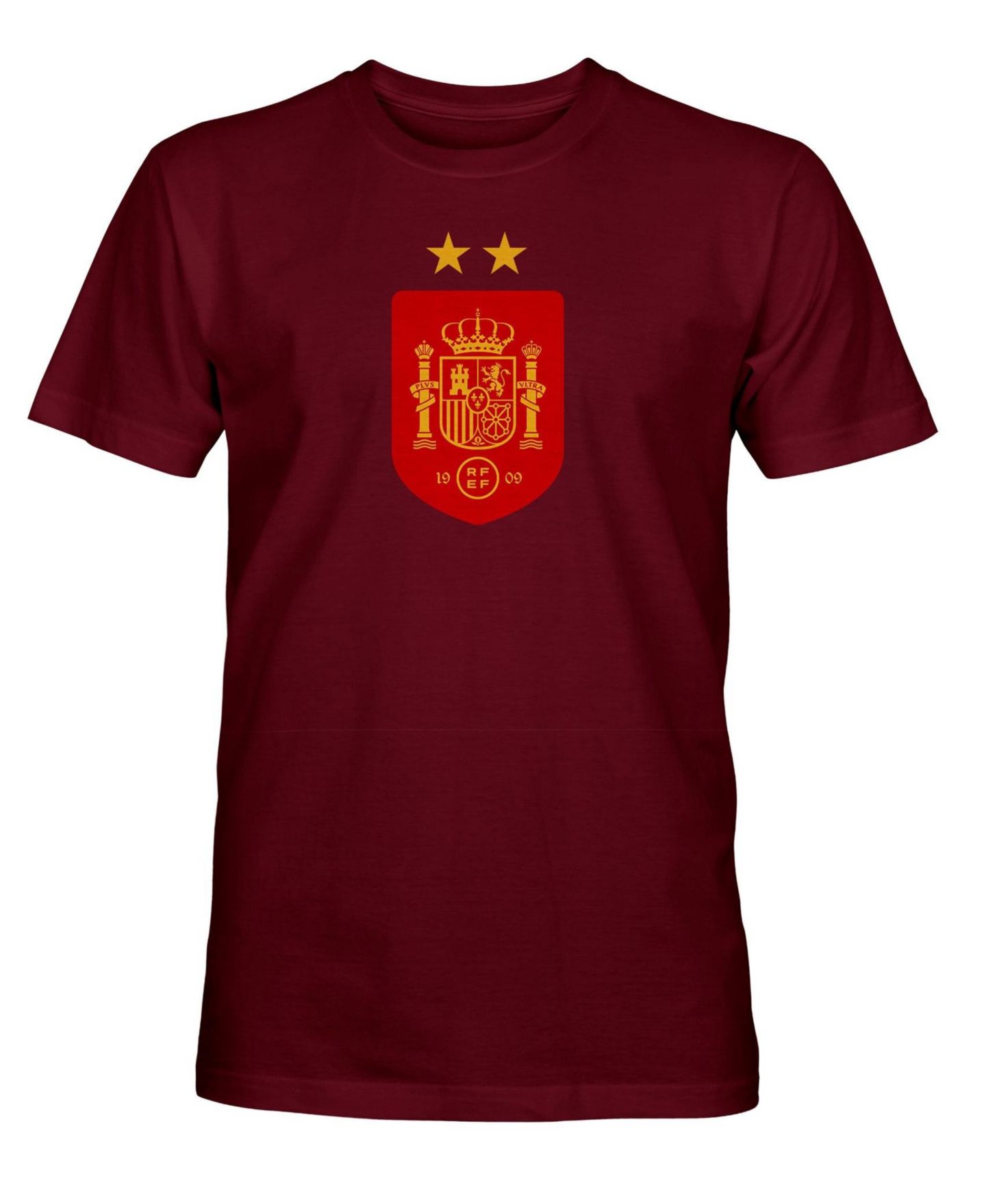Мужская футболка 1863FC Maroon Spain National Team Color Badge — фото 2