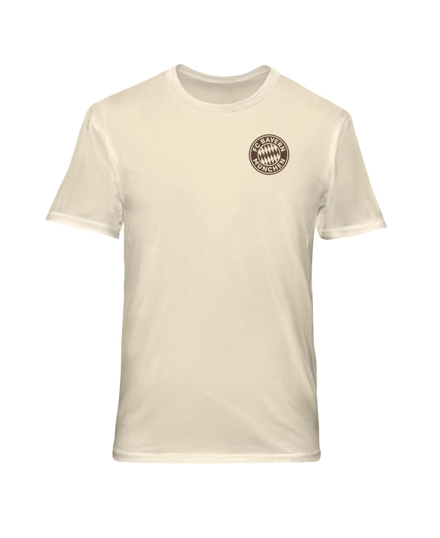 Мужская футболка 1863FC Cream Bayern Munich Vintage Soft Wash — фото 2