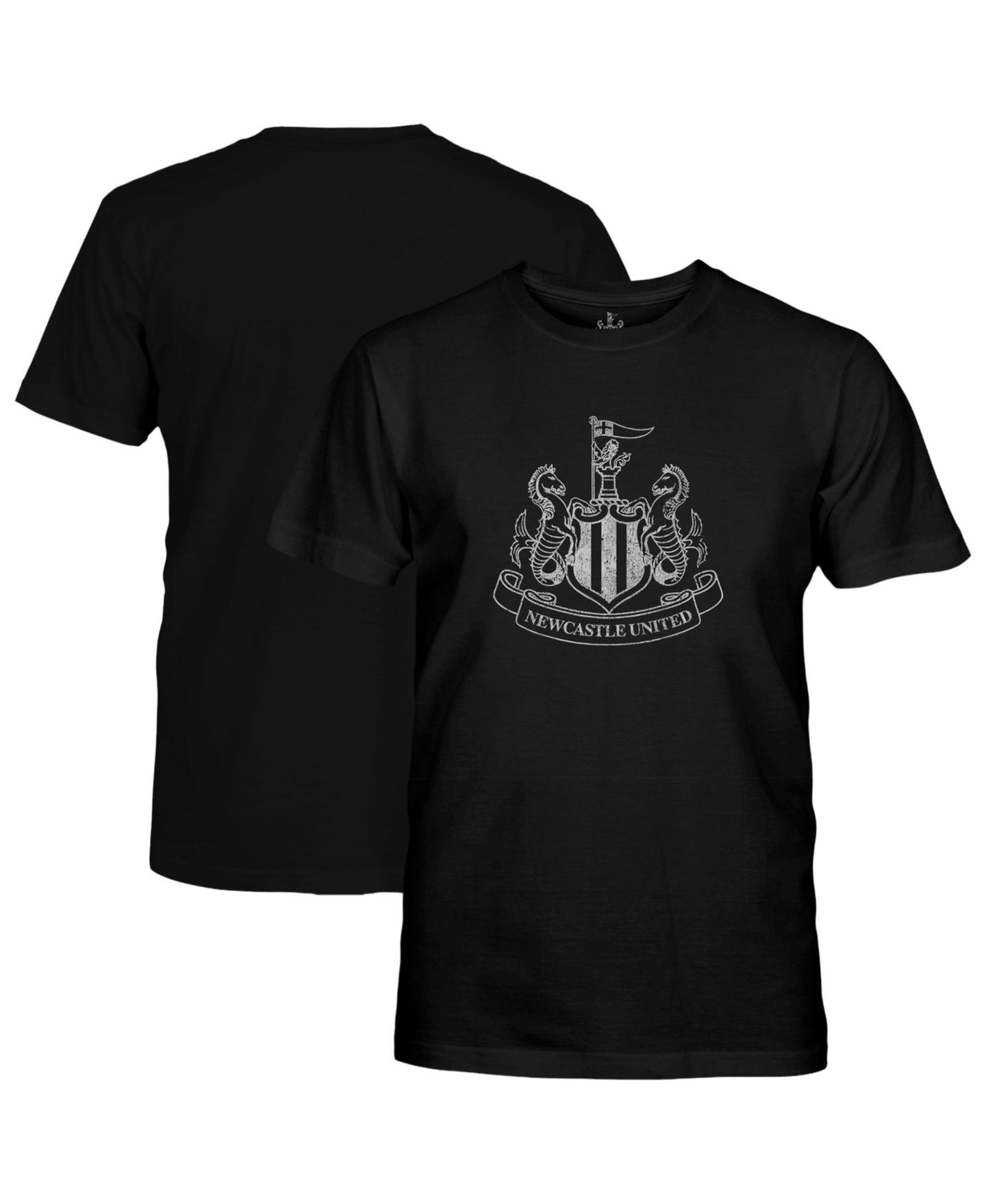 Детская футболка 1863FC Black Newcastle United Mono Badge — фото 1