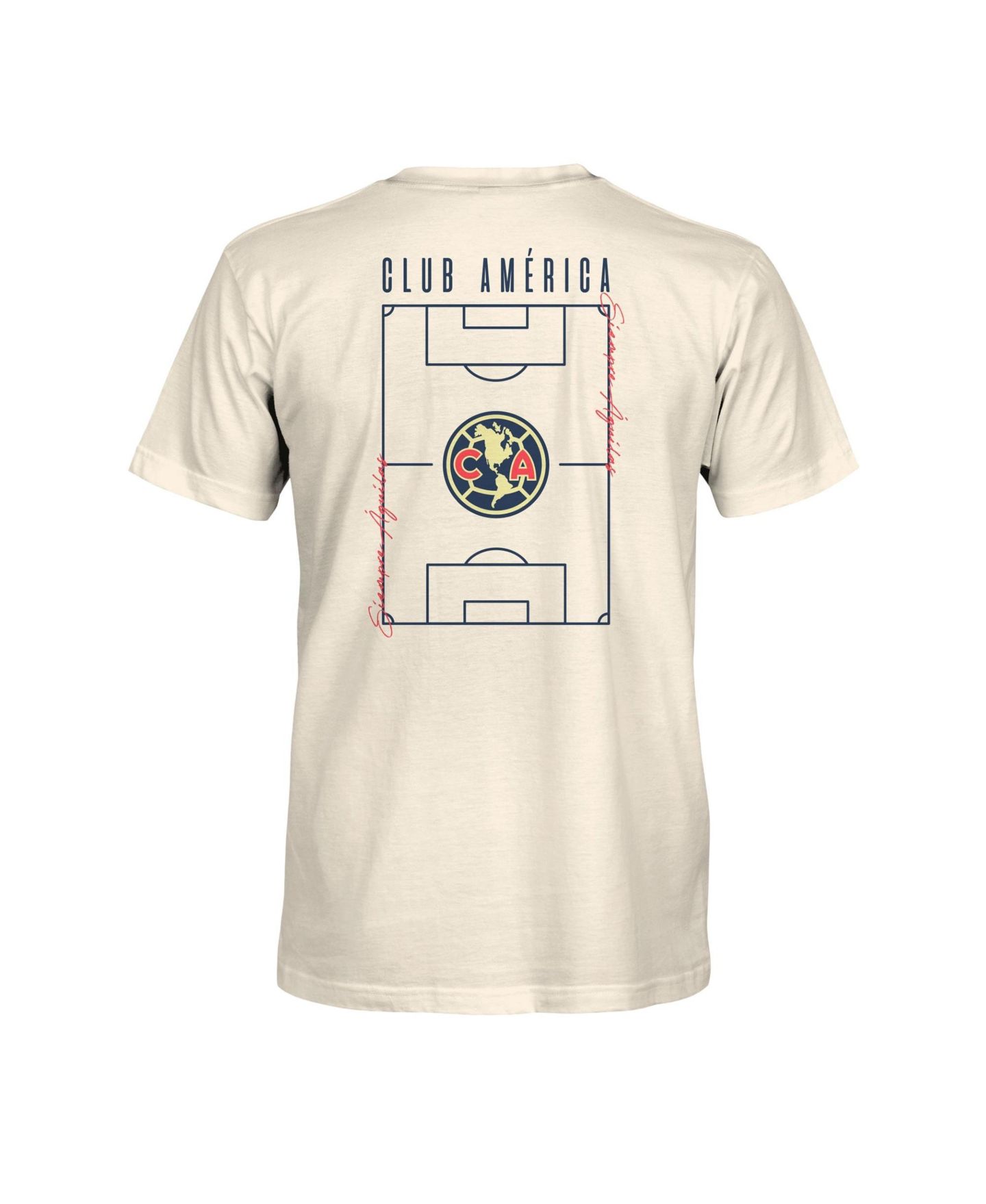 Мужская футболка 1863FC Cream Club America Own the Pitch Heavyweight — фото 3