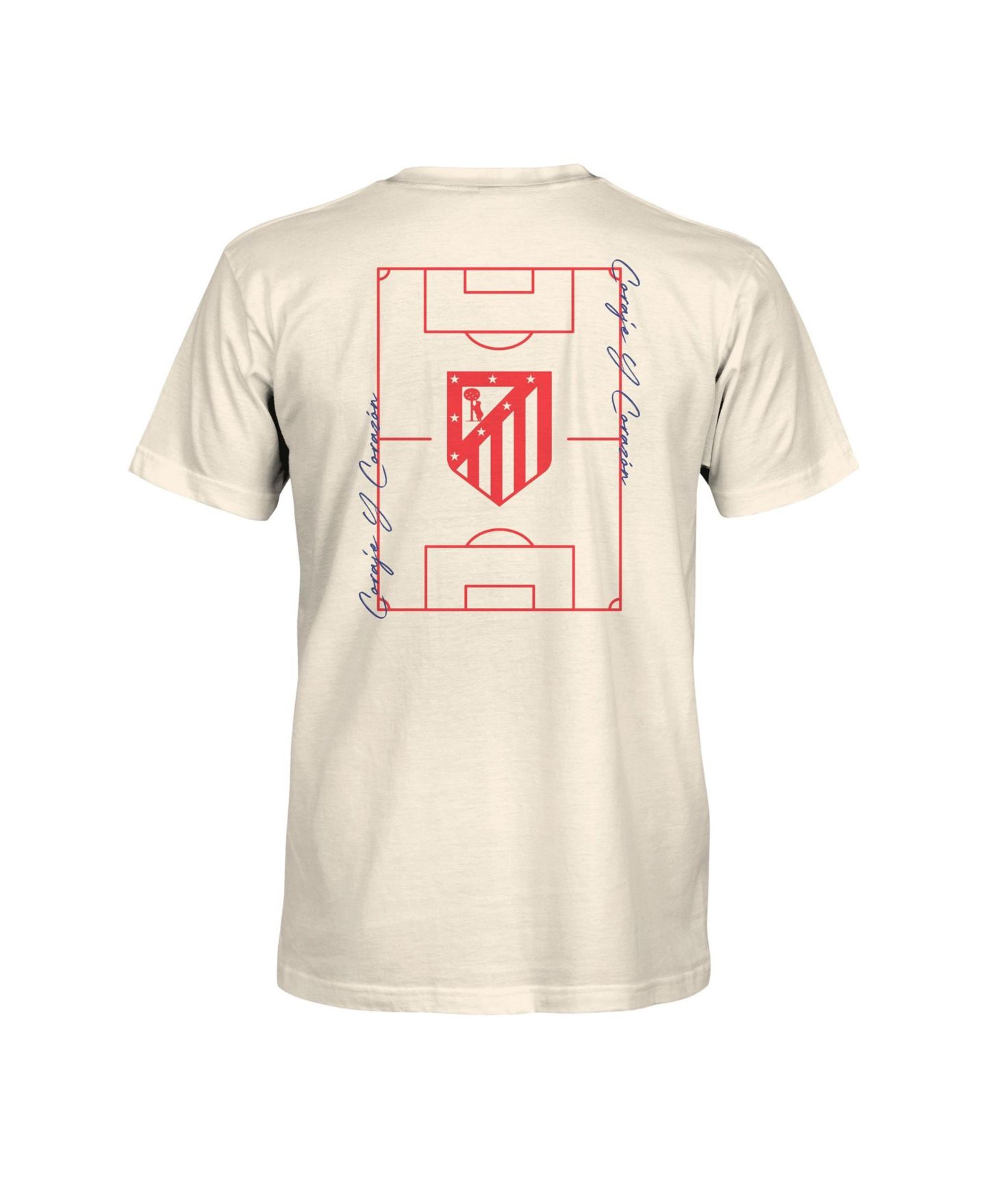 Мужская футболка 1863FC Cream Atletico de Madrid Own the Pitch Heavyweight — фото 3